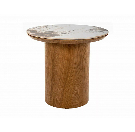 LAVICA RONDO BIELA PANDORO / DĽB FI45X50 LAVICA RONDO BIELA PANDORO / DĽB FI45X50