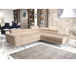 Rohová sedacia súprava TOSCANIA II priemer 30x250 - pravá, béžová