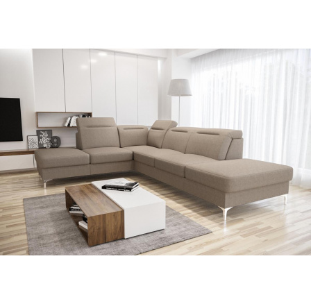 Rohová sedacia súprava OSLO 295x220 - ľavá, béžová