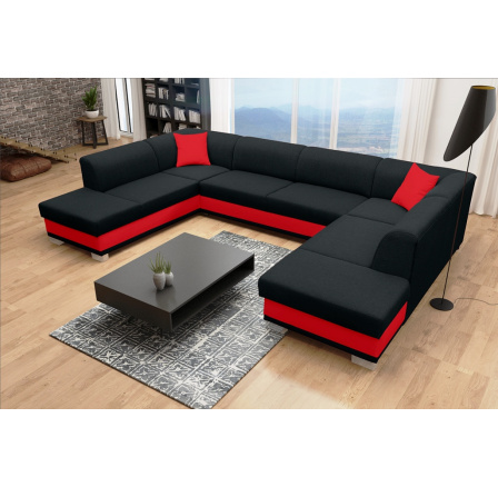 Rohová sedacia súprava v tvare U Darla Inari 100/Soft 10