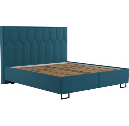 Posteľ Kornelie 160x200, petrolejová