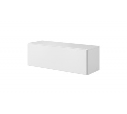 TV komoda ROCO RO1 CARTWOOD, white/ white mat