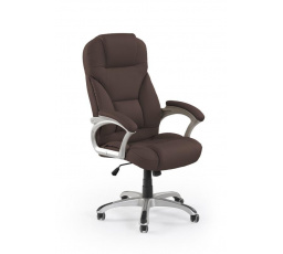 Kancelárske kreslo DESMOND, tmavohnedé