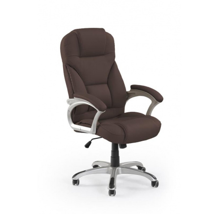 Kancelárske kreslo DESMOND, tmavohnedé