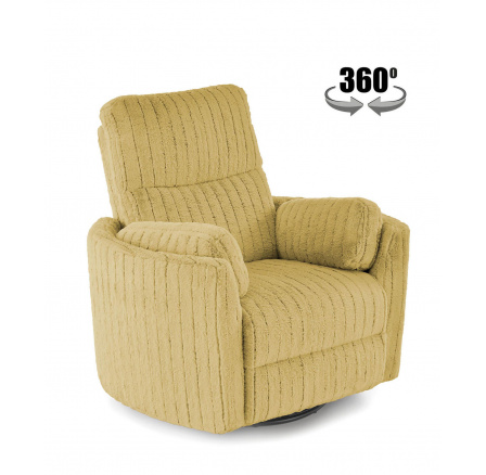 PEGAS relaxačné kreslo horčicové (1p=1ks) PEGAS relaxačné kreslo horčicové (1p=1ks)