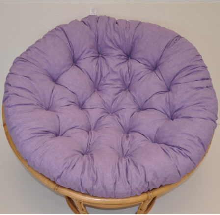 Vankúš pre kreslo papasan 115 cm fialový