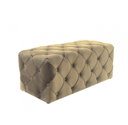 Stolička AVIVA VELVET, béžová Bluvel 28/wenge