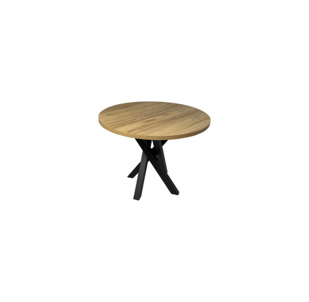 ?100+40 MONIQ Laminát Okrúhly Kovové Nohy ?100+40 MONIQ Laminát Okrúhly Kovové Nohy