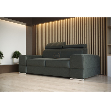 Sofa ROYAL II 225 cm - sivá