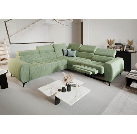 Rohová sedacia súprava PORTO II, relax 255X258 cm - pravá, voliteľný odtieň Rohová sedacia súprava PORTO II, relax 255X258 cm - pravá, voliteľný odtieň
