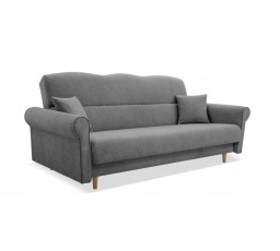 Pohovka rozkladacia LOFT 3 Tmavo Sivá, Arva 17