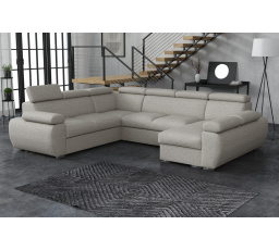 Sedacia súprava Bodie U svetlo sivá