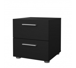 Nočný stolík Pedro 500, čierna