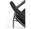 Kreslo BERGEN čierne