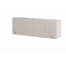 Závesná komoda Malmi, kašmír / crema bianca / zlatá