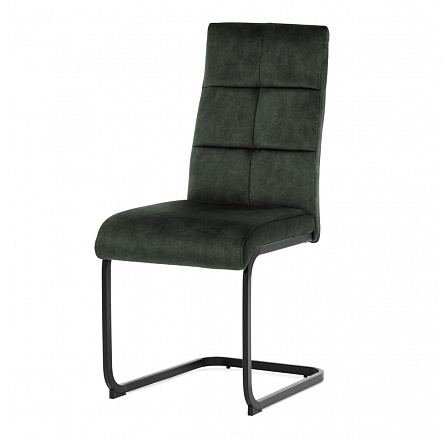 Jídelní židle, zelená, samet vintage, DCL-D1275 GRN4 Jídelní židle, zelená, samet vintage, DCL-D1275 GRN4