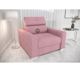 Kreslo MARGO 110 cm - ružová