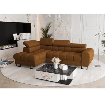 Rohová sedacia súprava ASPEN MINI 260x170 cm - ľavá, voliteľný odtieň Rohová sedacia súprava ASPEN MINI 260x170 cm - ľavá, voliteľný odtieň