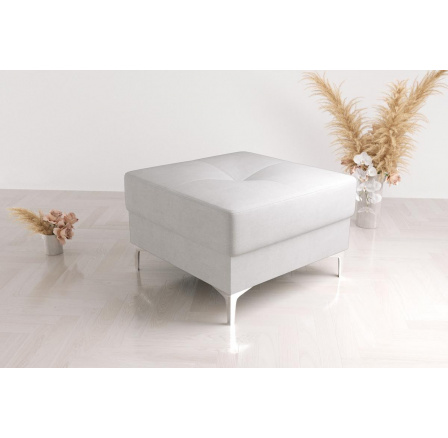 Taburet s kontajnerom 70 x 70 cm - sivá Taburet s kontajnerom 70 x 70 cm - sivá