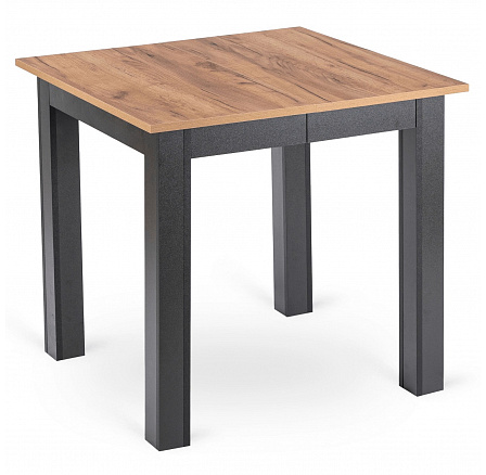 Stôl BEN Rozkladací 80-200 cm Dub Craft/Čierny