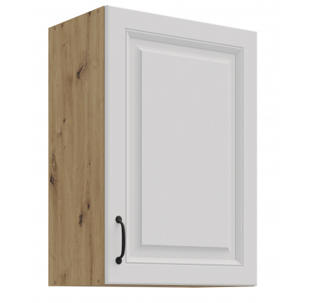 Horní skříňka STELLO - 50 G-72 1F, Dub Artisan/Bílý mat