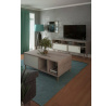 TV komoda RUBY, Hickory/Biela