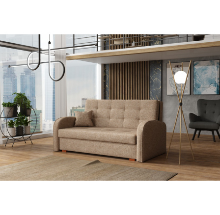 Pohovka Vivian Gold III Aragon svetlohnedá