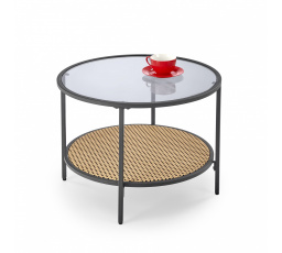 Konferenčný stolík DAKOTA, dymová/prírodná