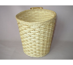 Ratanový kôš s jednou rukoväťou