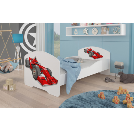 Posteľ s matracom PEPE FORMULA 140x70 Biela