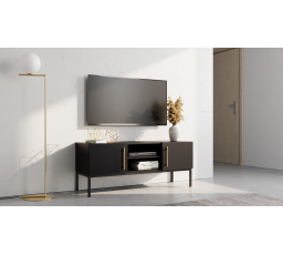TV komoda LANZZI 120, Čierny mat