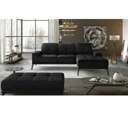 Rohová sedačka Torrense + Taburet Mat Velvet 99 140x215 Pravý