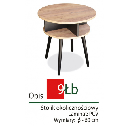 Stolík Príležitostný 9ŁB Stolík Príležitostný 9ŁB