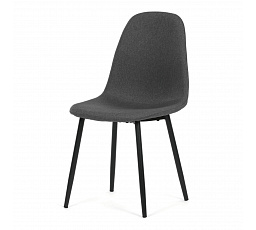 Jídelní židle, šedá, látka, CT-V2972 GREY2
