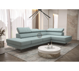 Rohová sedacia súprava EMPORIO MINI 300x180 - mätová, pravá