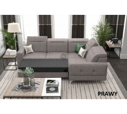 Rohová sedacia súprava MALIBU 250X180 cm - voliteľný odtieň, pravá