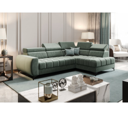 Rohová sedacia súprava PORTO MINI 170X255 cm - pravá, voliteľný odtieň