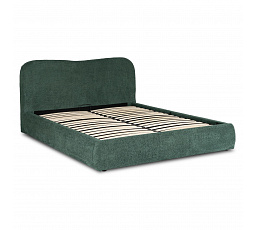 Posteľ 160x200 BRISTOL s Úložným Priestorom Zelené Boucle
