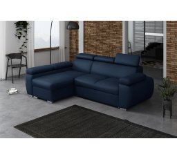 Rohová sedacia súprava Bodie ľavá modrá