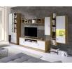 Komoda Paris R4 dub lefkas/biela
