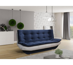 Pohovka Omar tmavomodrá/svetlosivá