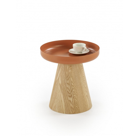 Konferenčný stôl GINA, Prírodná/Škoricová