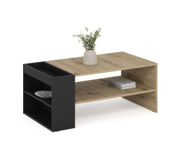 Konferenčný stôl MURCIA, Dub Artisan/Čierna