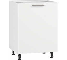 Kuchynská dolná skrinka VENTO D-60/82, biely mat