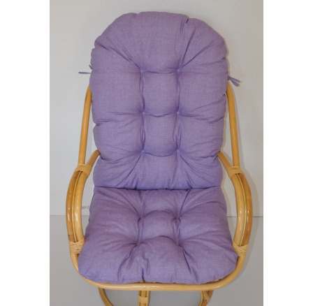 Vankúš na kreslo Havai látka fialové zvýraznenia