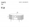 Systém "ZANTE" ZA6 (Lavica) -