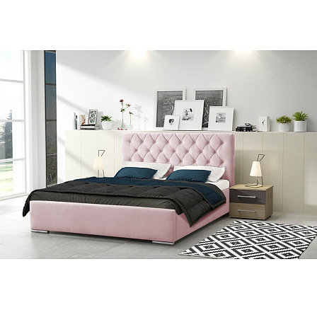 Posteľ TYP 06 140x200, SLIM, Nr 5, Trynity 19