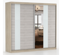 Šatní skriňa MULTI 32 - 233 cm, Dub Sonoma/Kathult