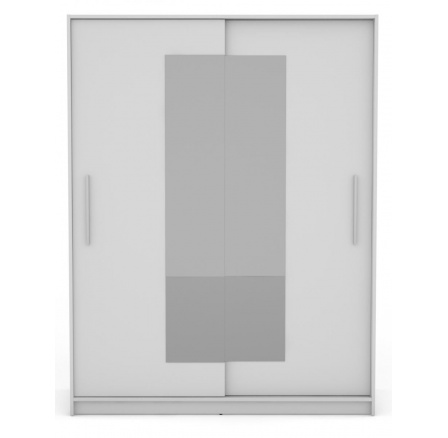 Šatní skriňa JULIE 150, Biela