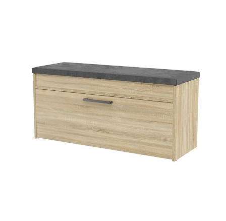 Botník so sedákom Pargas dub sonoma